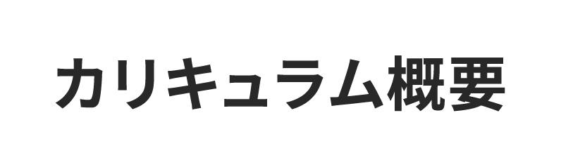 カリキュラム概要